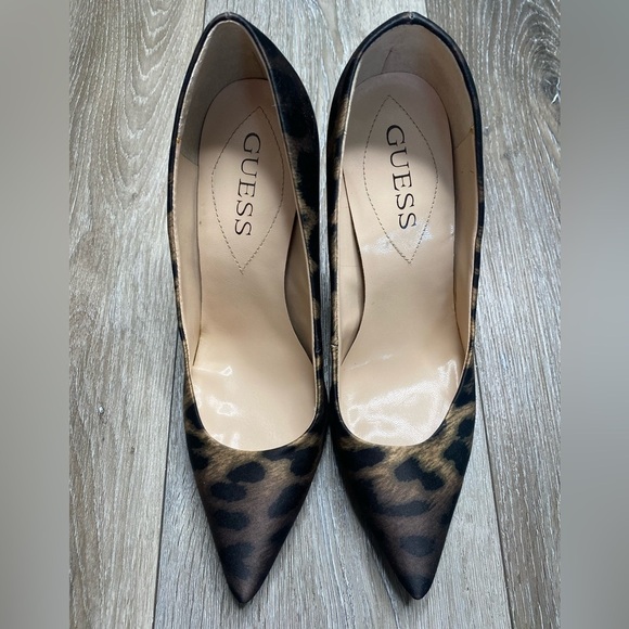 Guess Pointed Toe Cheetah Heel GWELOY2 Size 7.5 - Picture 2 of 16